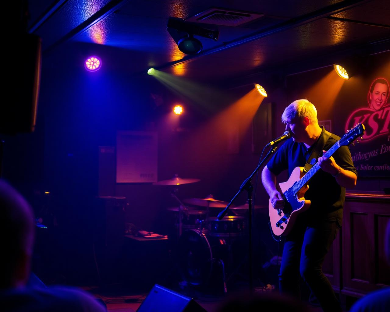 Live band on stage